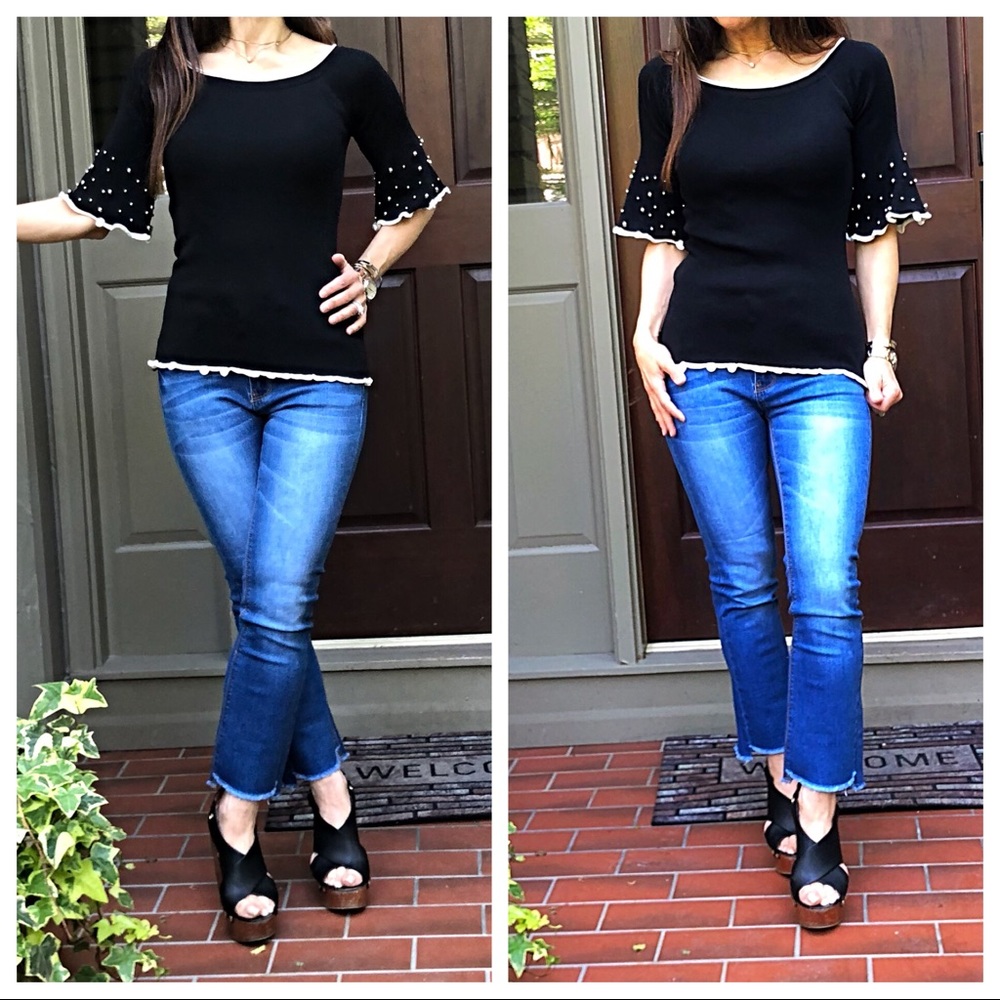 ✨LAST ONE ✨Ankle Frayed hem  skinny jeans - Picture 3 of 8